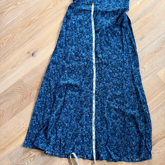 Reformation Shyla Blue Rose Midi Dress - Picture 10 of 10